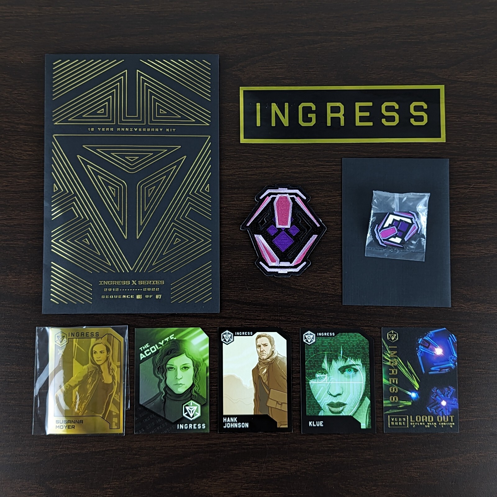 INGRESS X Series Niantic 10 Year Anniversary Bundle – Unused Codes – SHIPS FREE