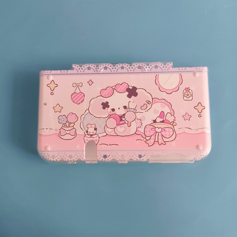 Top&Bottom Protective Cover Snap on Case Shell For Nintendo New 3DS XL New 3DSLL