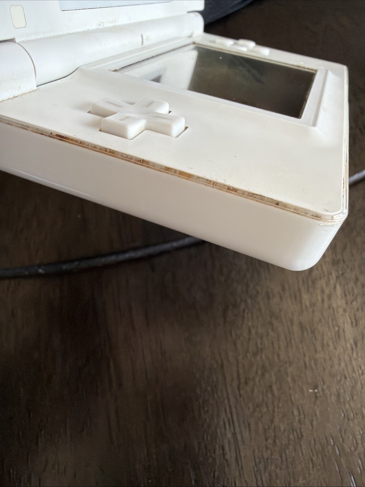 Nintendo DS Lite White Handheld System Working Condition W/stylus And Charger