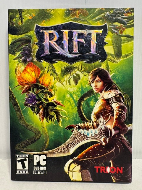 Rift PC DVD-Rom Game Trion Worlds 2011 Rated Teen Sealed with Sleeve Cover
