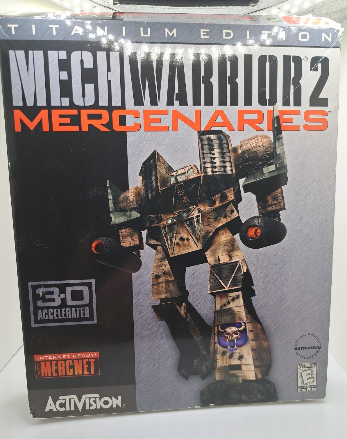 Mechwarrior 2 Mercenaries Titanium Edition PC Game – Activision (1998, CD-Rom)