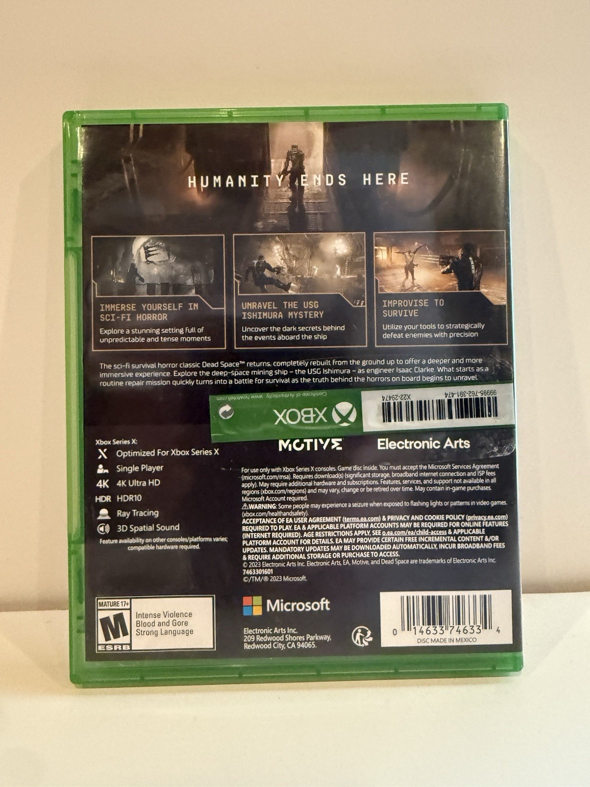 Dead Space (Microsoft Xbox Series X|S, 2022) – Tested