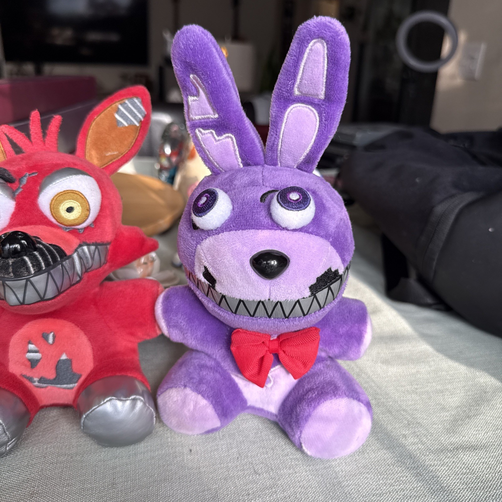 2021 Five Nights At Freddy’s Funko Plush. Foxy, Bonnie, Freddy, Helpy LOT Of 4