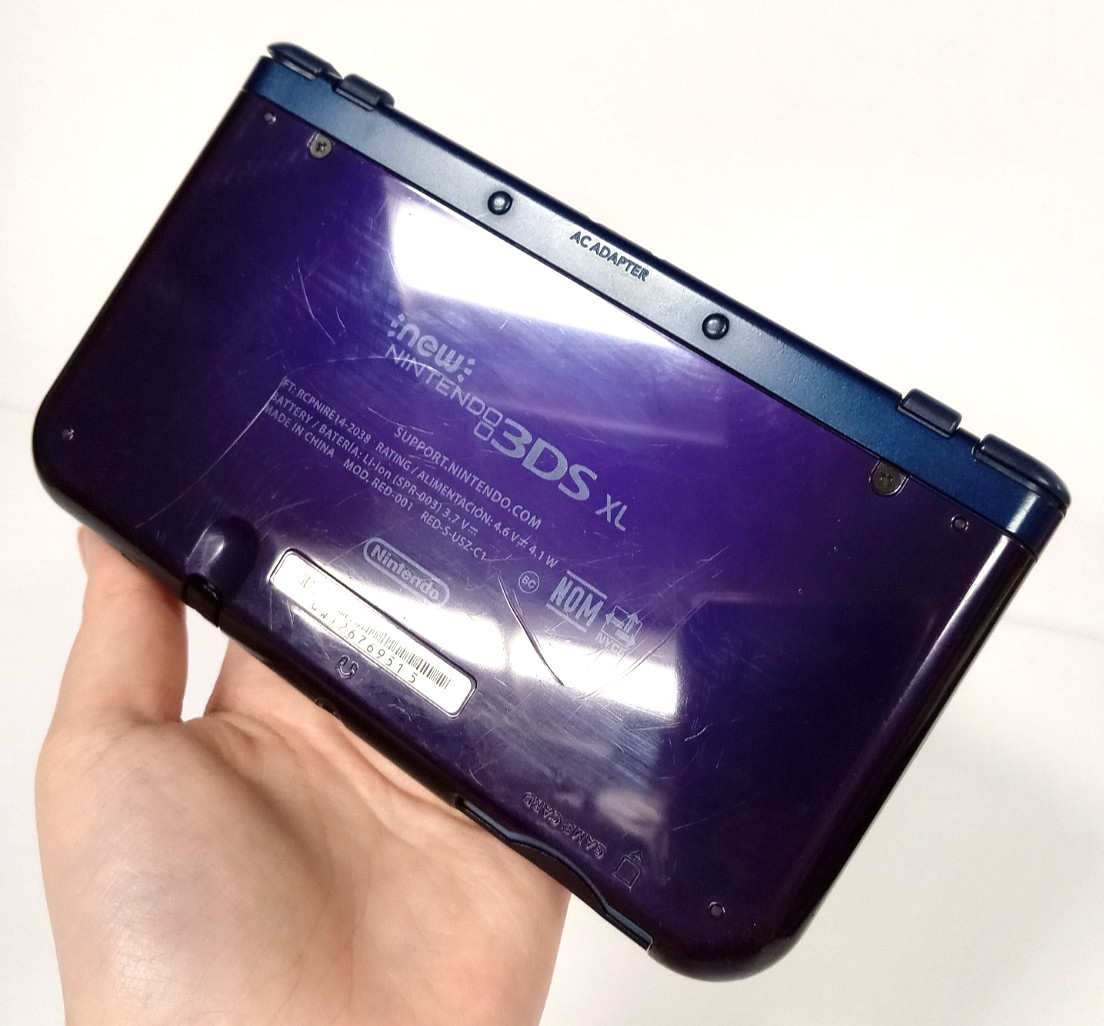 Nintendo New 3DS XL Handheld Console (Galaxy) – FOR PARTS, READ DESCRIPTION!