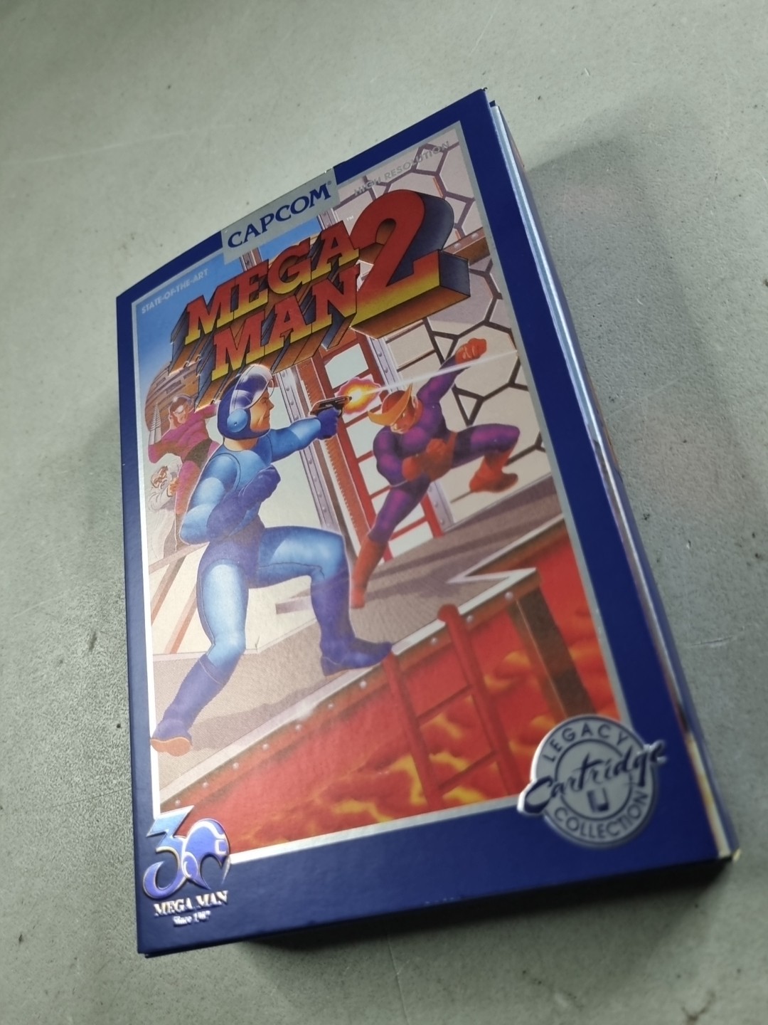 Mega Man 2 NES – 30th Anniversary iam8bit Blue Legacy Cartridge Collection