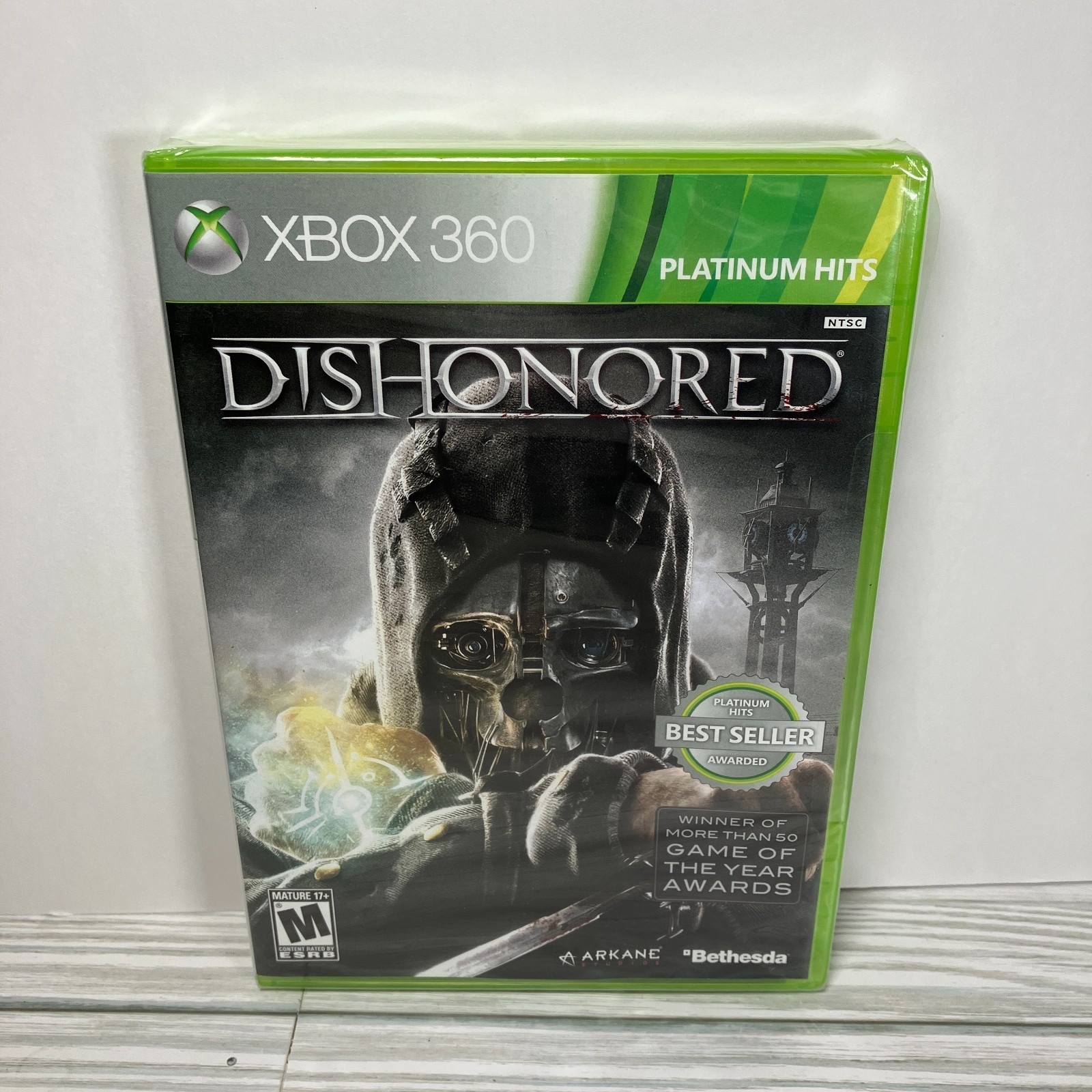 Dishonored (Microsoft Xbox 360 Platinum Hits) New Sealed