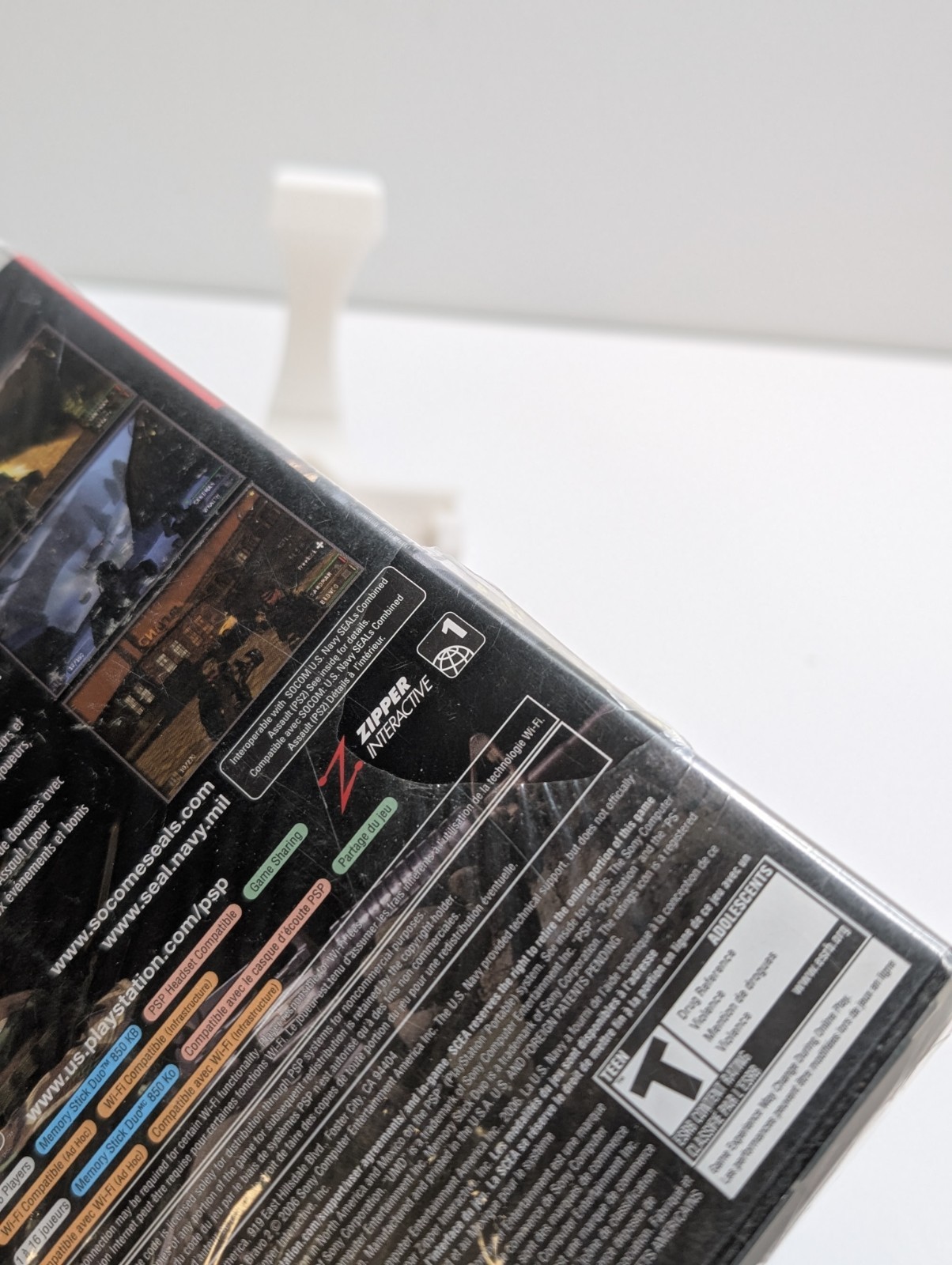 SOCOM U.S NAVY SEALS FireTeam Bravo 2 (Sony PSP) BRAND NEW (BAD SEAL)