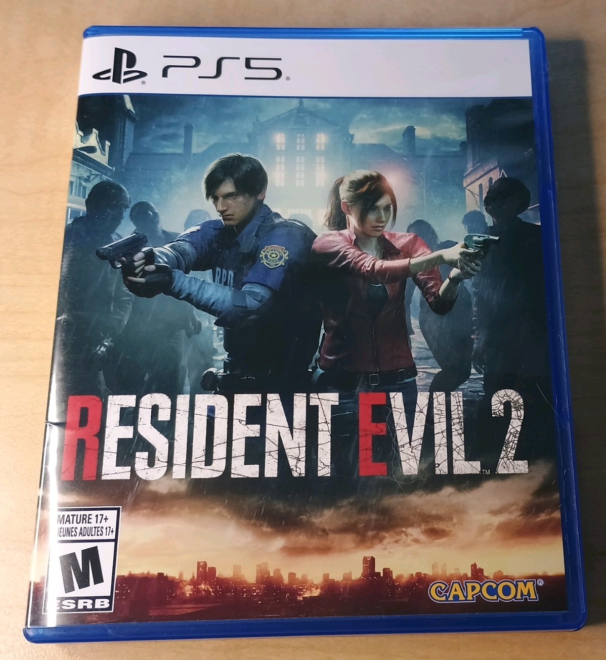 Resident Evil 2 – PlayStation 5 Game Small Case Scuff on Back