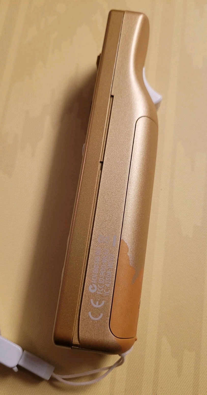 Legend of Zelda Skyward Sword Gold Nintendo Wii Remote Motion Plus Controller
