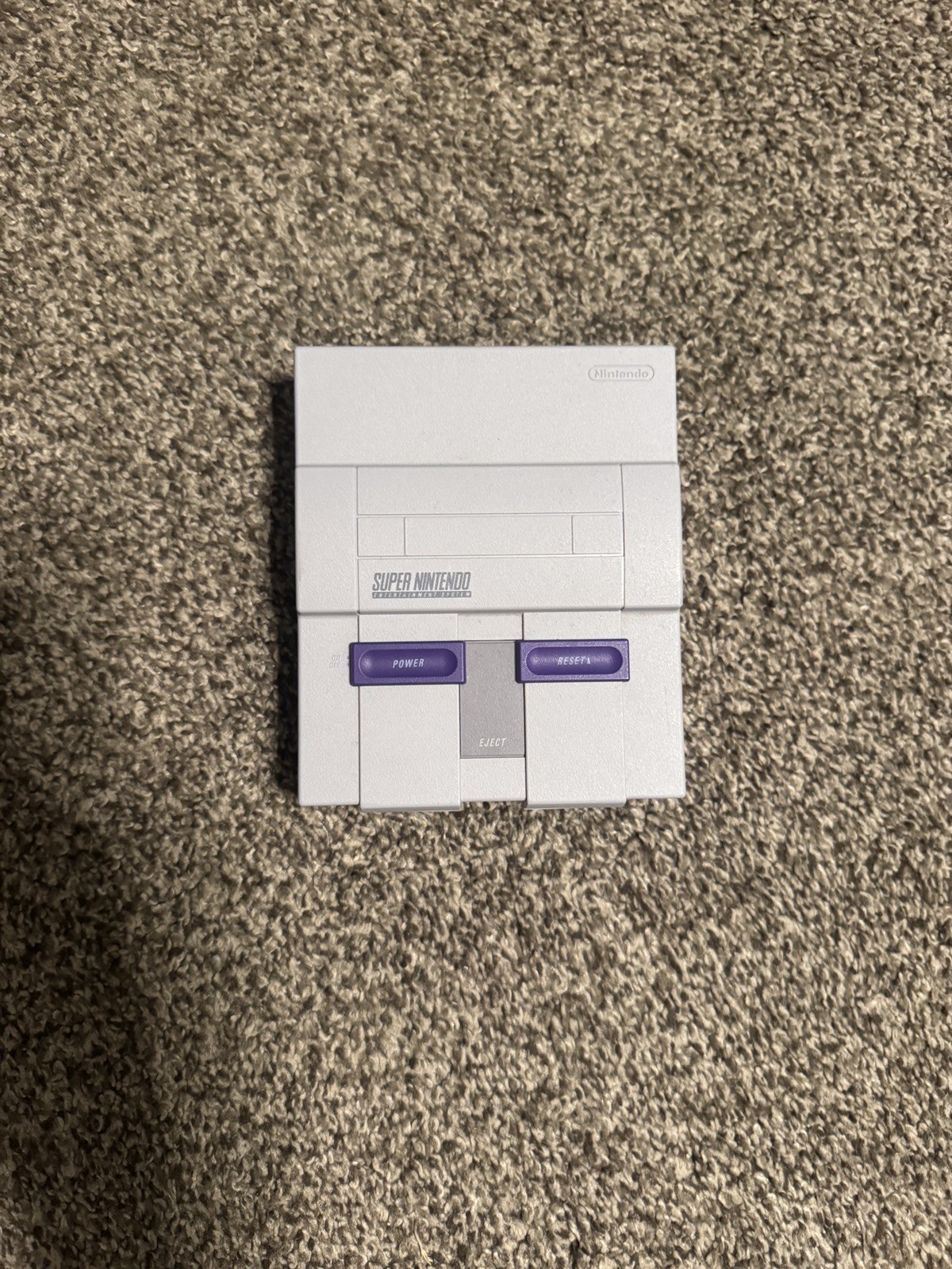 SNES CLV-201 Super Nintendo Entertainment System Classic Edition Mini Console