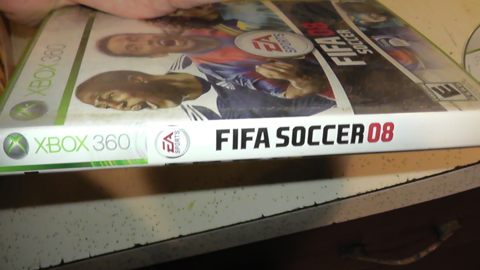 tested xbox 360 fifa soccer 08 game working + box