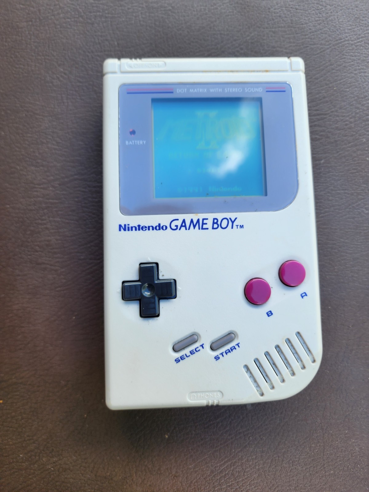 Nintendo Game Boy Launch Edition Handheld System – Gray