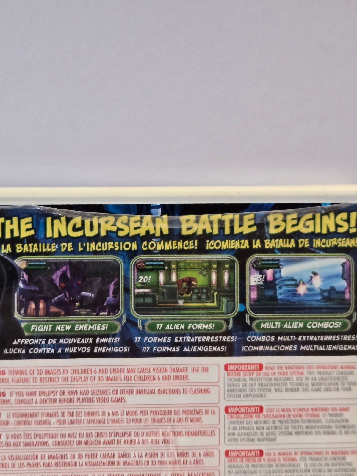Ben 10 Omniverse 2 (Nintendo 3DS) Original Case Only