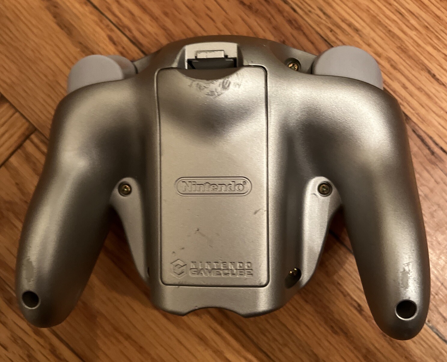 Nintendo Gamecube Wavebird Wireless Controller Platinum No Receiver/dongl