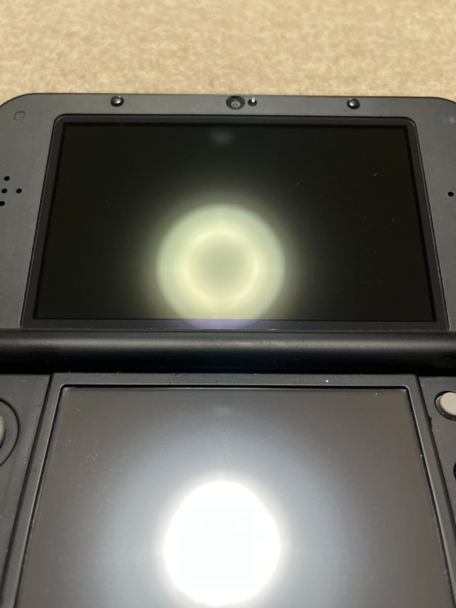 New Nintendo 3DS XL LL Black Lime Console region Japanese B984