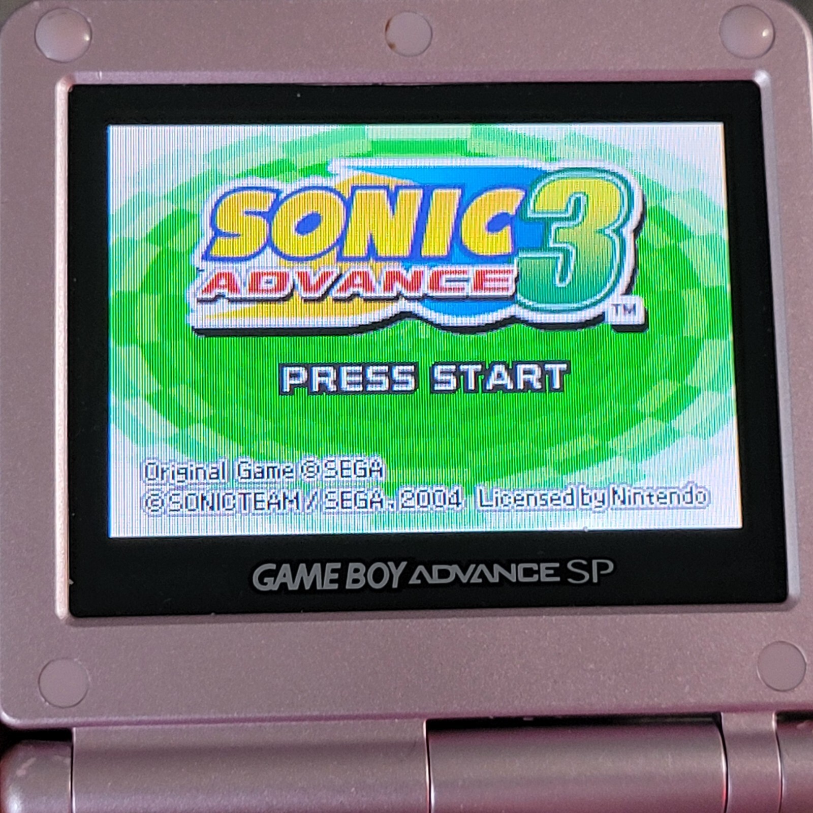Lot 3 Sonic Game Boy Advance THQ Games Sonic 1 2 3 *Authentic & Saves* Nice