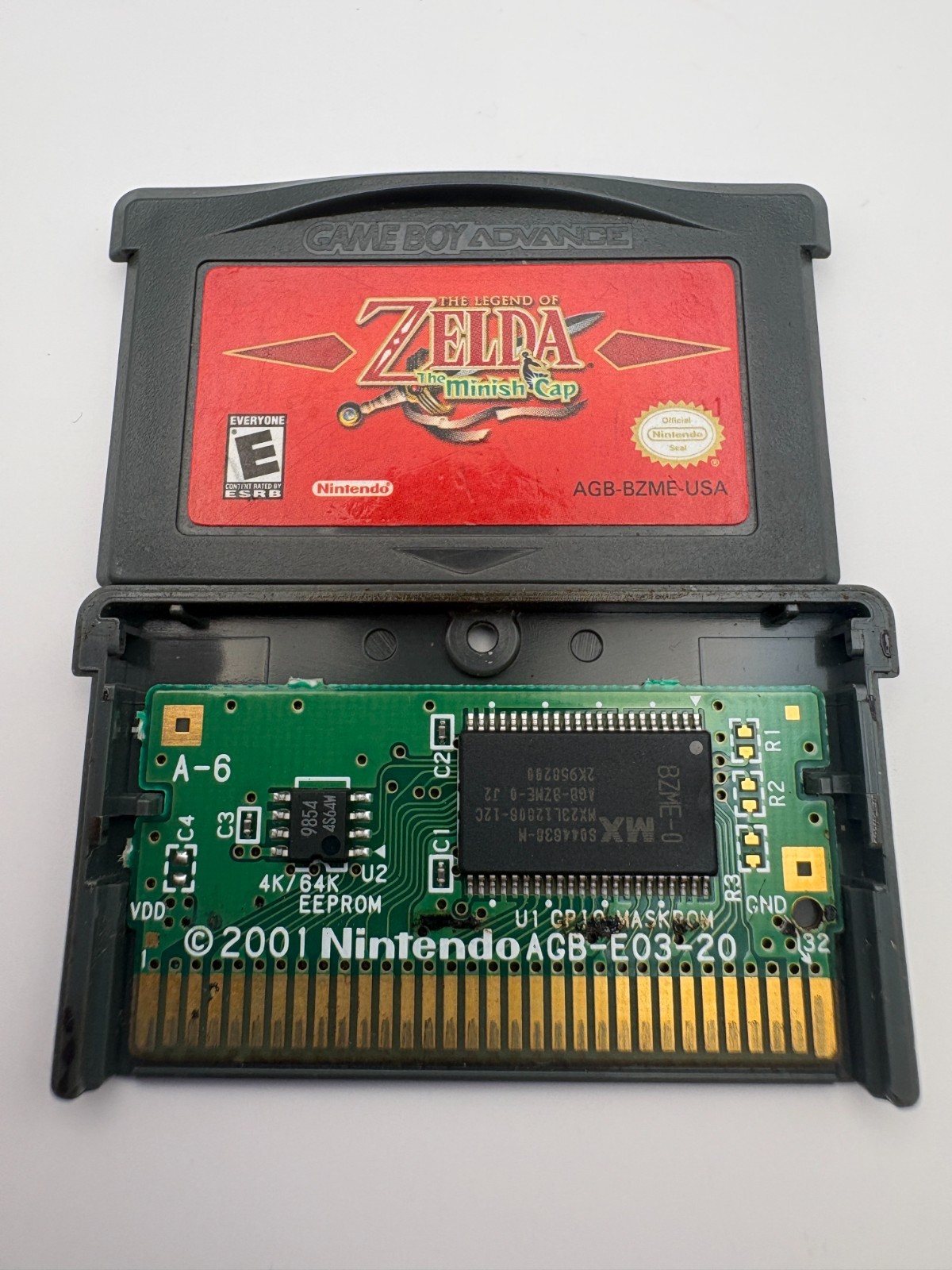Legend Of Zelda The Minish Cap GBA (Verified Authentic) (Tested/Working)