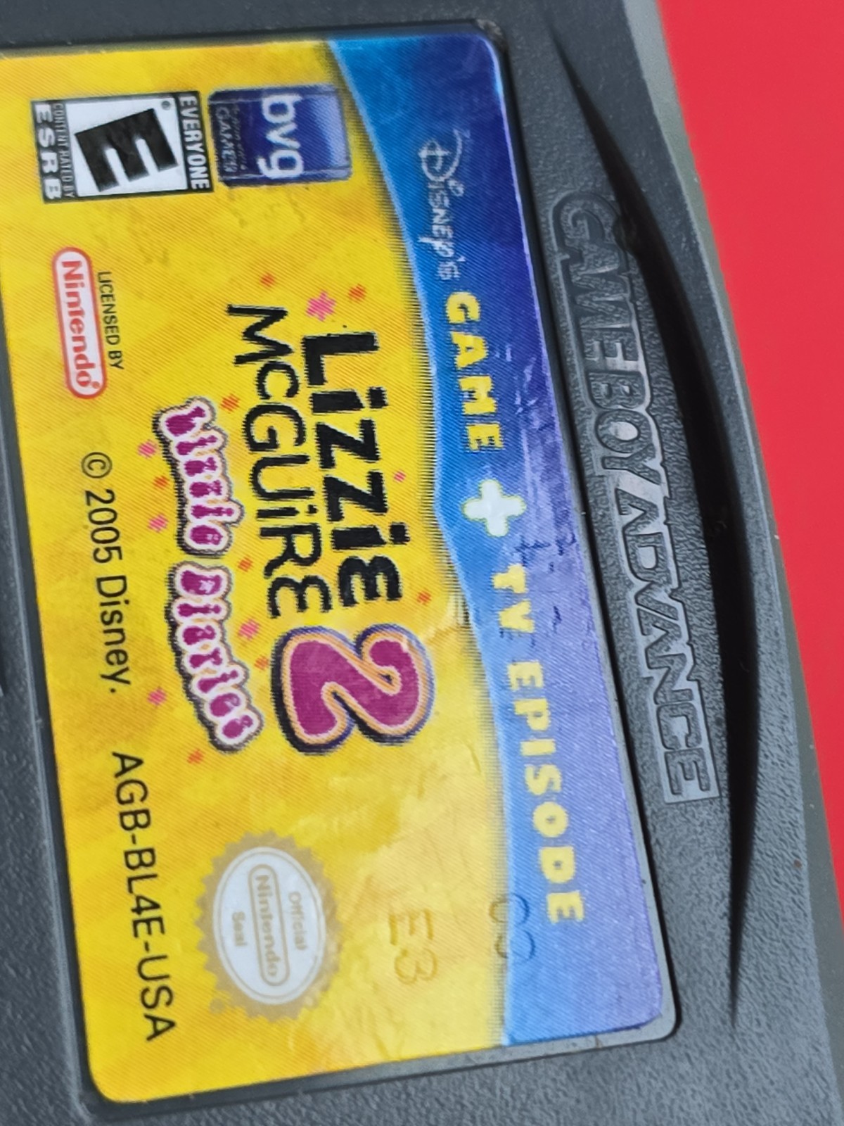 Lizzie McGuire 1 2 3 Diaries Home Coming On The Go Game Boy Advance Lot 3 Games