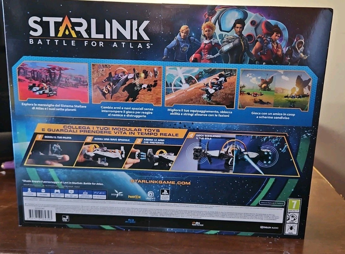 Starlink Starter Pack – PlayStation 4 PS4 Game Battle For Atlas Space Ship