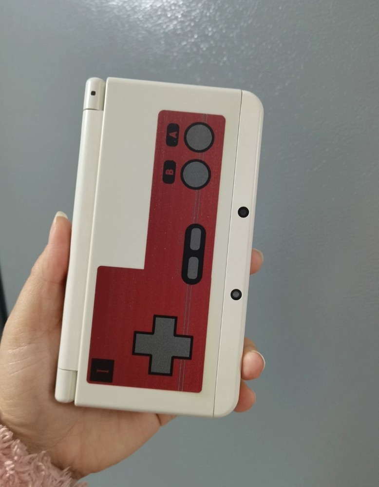 A Retro Gaming Relic Famicom Nintendo New 3DS cover Faceplates Shell Rare!Hot!