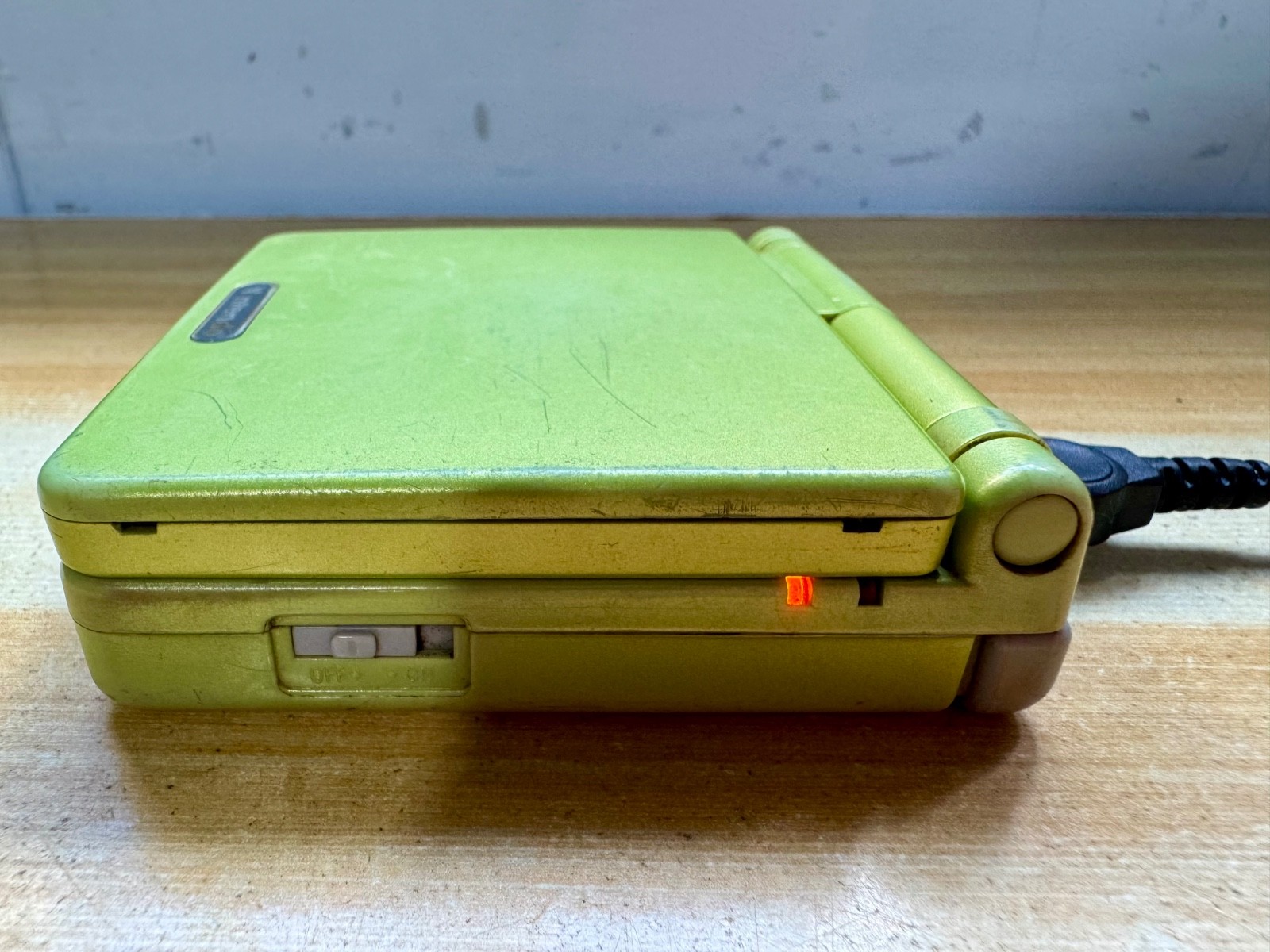 Nintendo Gameboy Advance SP AGS001 Lime Green Handheld System Console