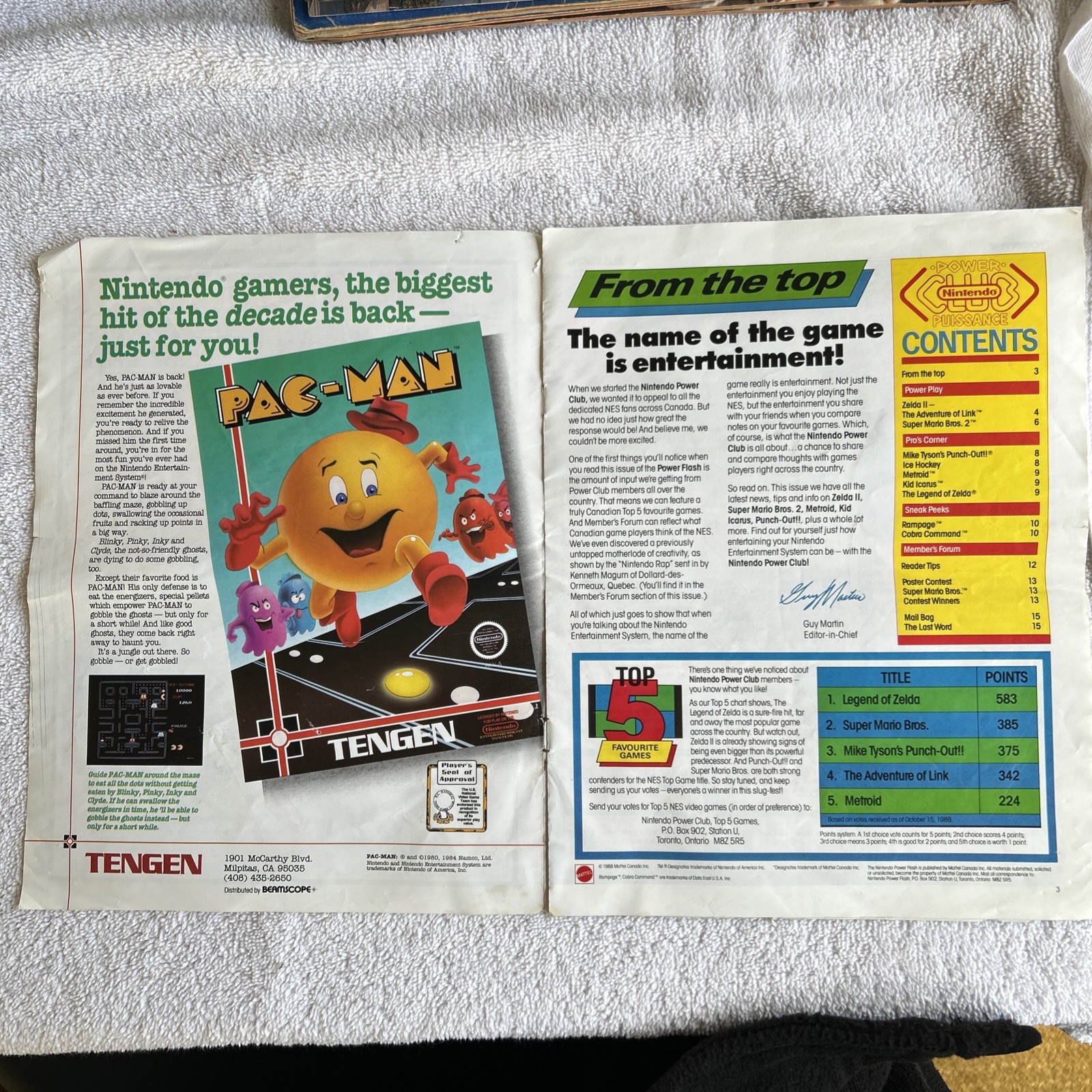 Vintage Nintendo Power Flash Fall 1988 Zelda II Link NES Promotional Newspaper
