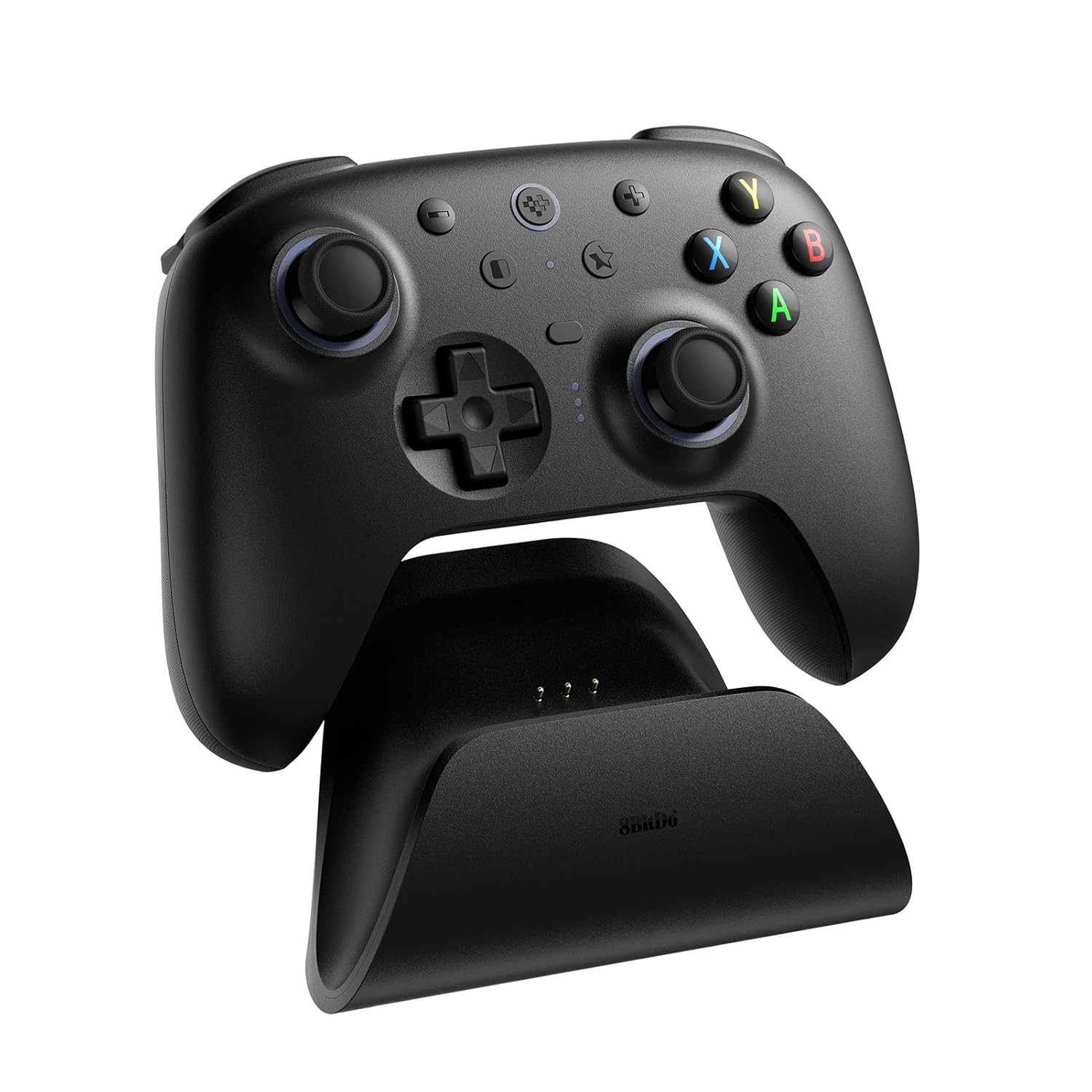 8BitDo Ultimate 2 Bluetooth Controller with Hall Effects + Charging Dock – Black
