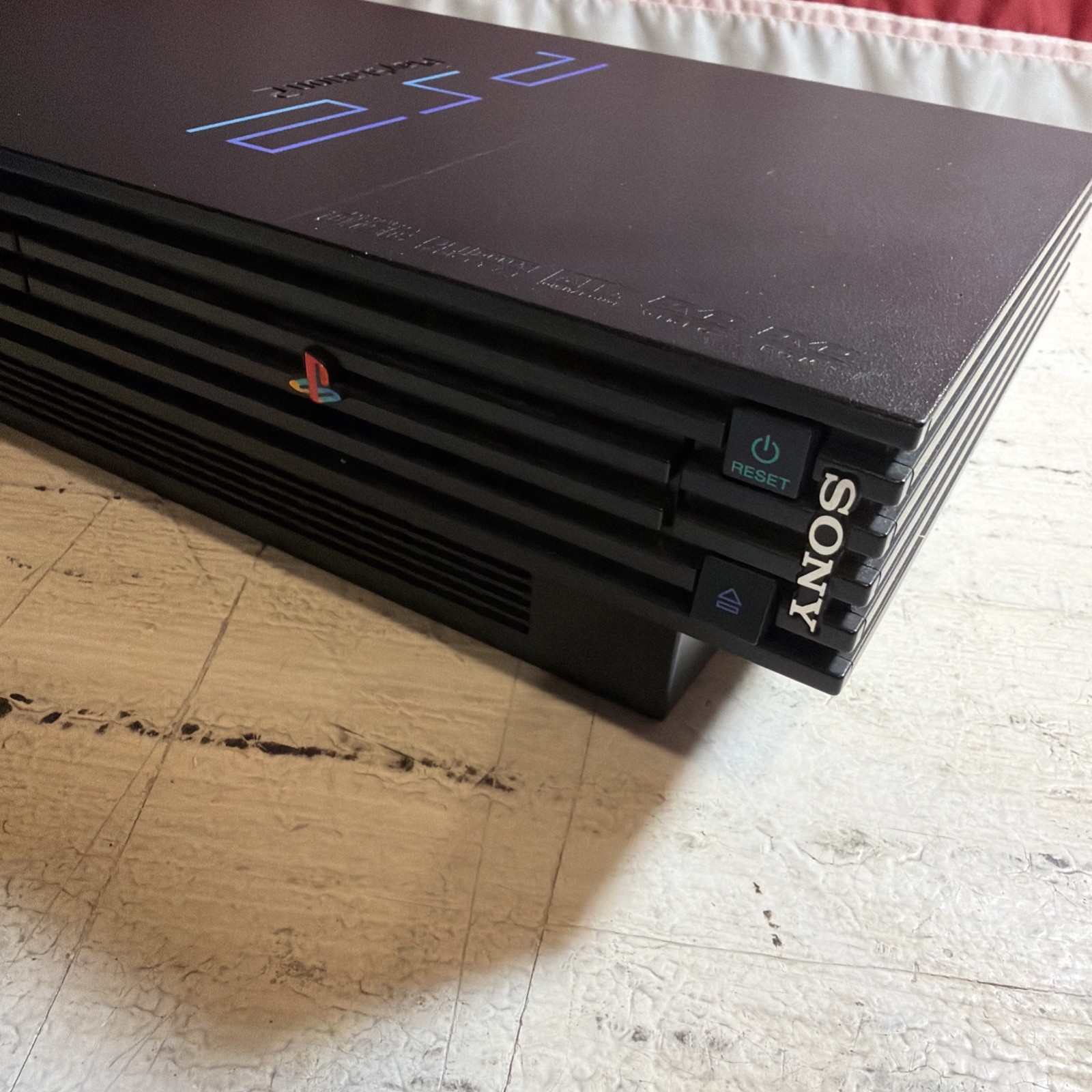 SONY PlayStation 2 PS2 SCPH-39001 Console Bundle – Cables – Controller – Game