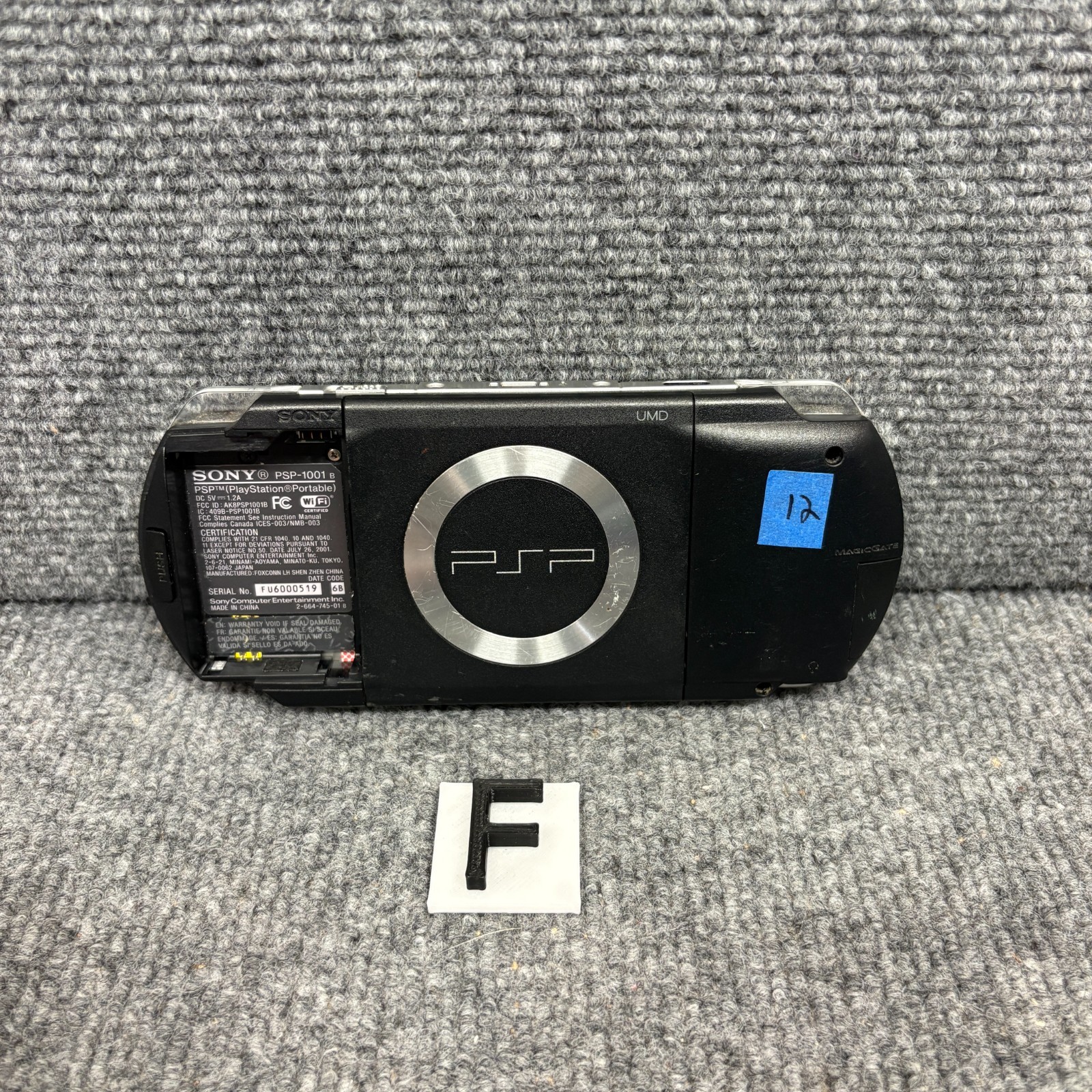Sony PSP Handheld Console Only PSP-1001 For Parts And Repair AS IS No Battery