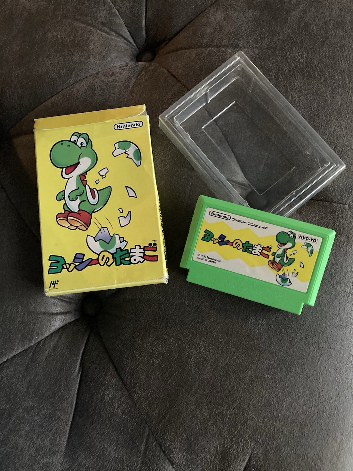 1991 Yoshi Egg ヨッシー　の　たまご. Nintendo Famicom Game. Made In Japan. Original