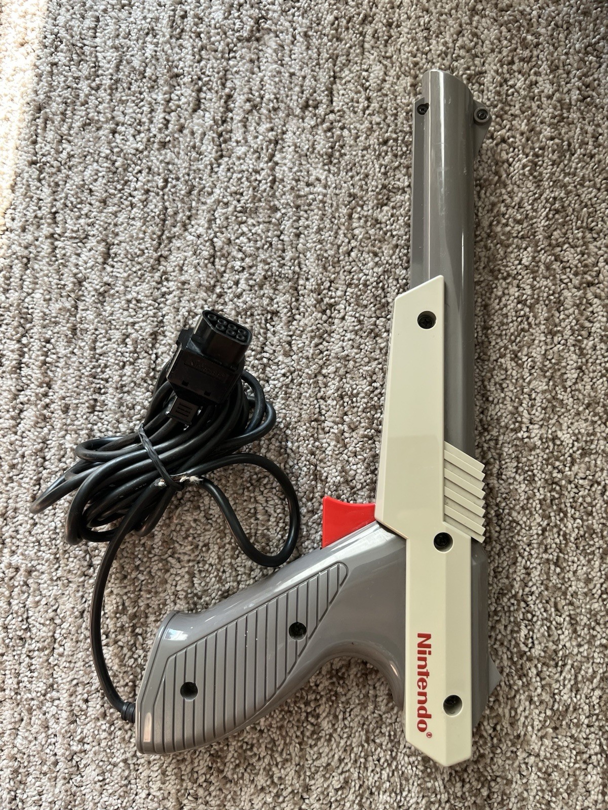 Nintendo NES Zapper Light Gun Controller Gray Not Working