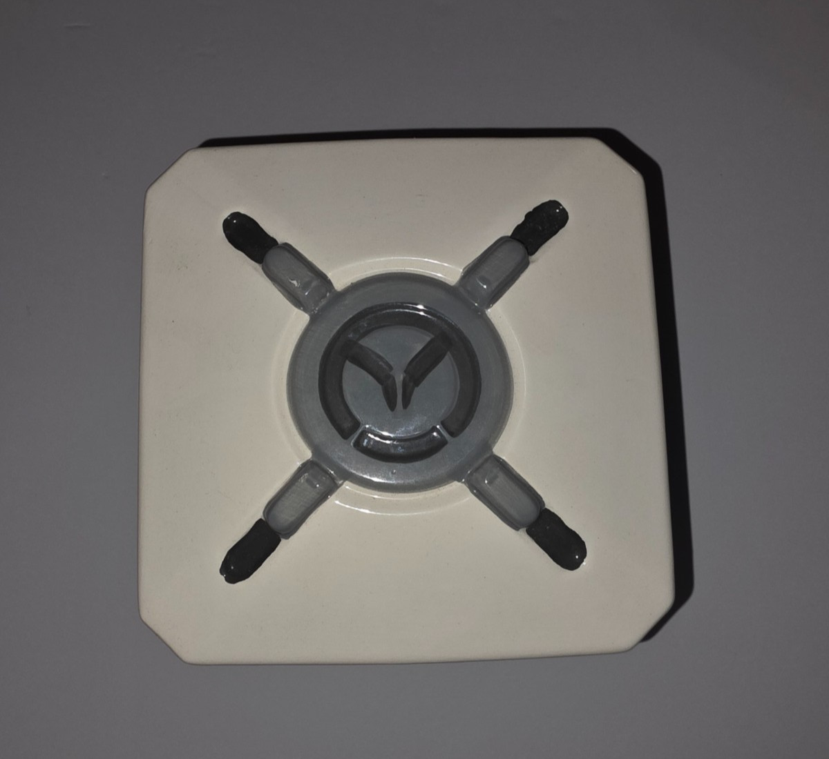 Blizzard Overwatch Loot Box Ceramic Cookie Jar Collectible Kitchen Decor New