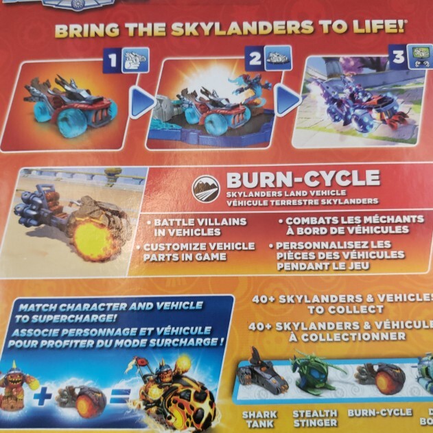 Skylanders Superchargers BURN-CYCLE Land Vehicle Pack Brand New In Package NIP