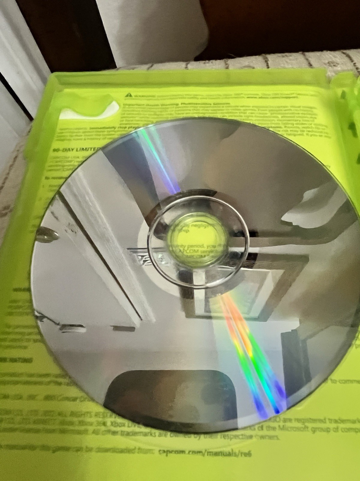 Resident Evil 6 (2012) 2 Discs Xbox 360 PRISTINE NO INSTRUCTIONS Preowned