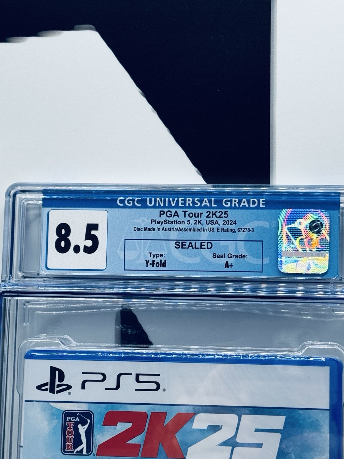 PGA Tour 2K25 PS5 2K Sports Sealed Seal A+ CGC 8.5