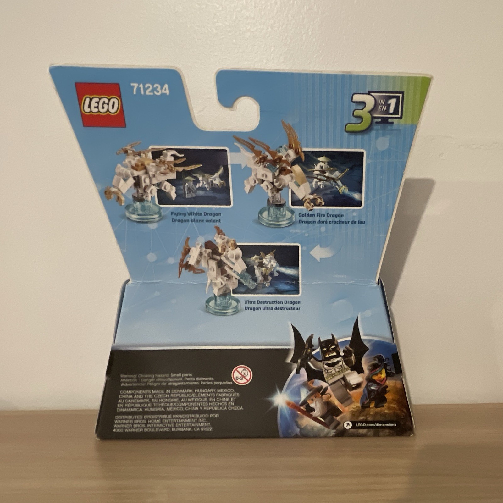 LEGO Dimensions NINJAGO Sensei Wu Fun Pack 3-in-1 71234 (2015)