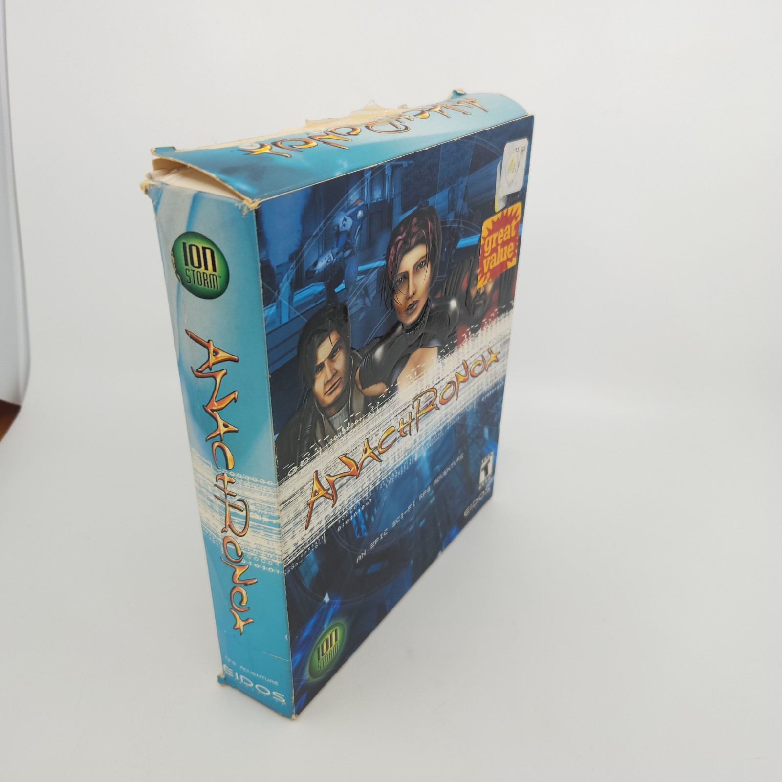 Anachronox – Big Box – PC Game – Complete CIB + Original Receipt – 2001 – EIDOS