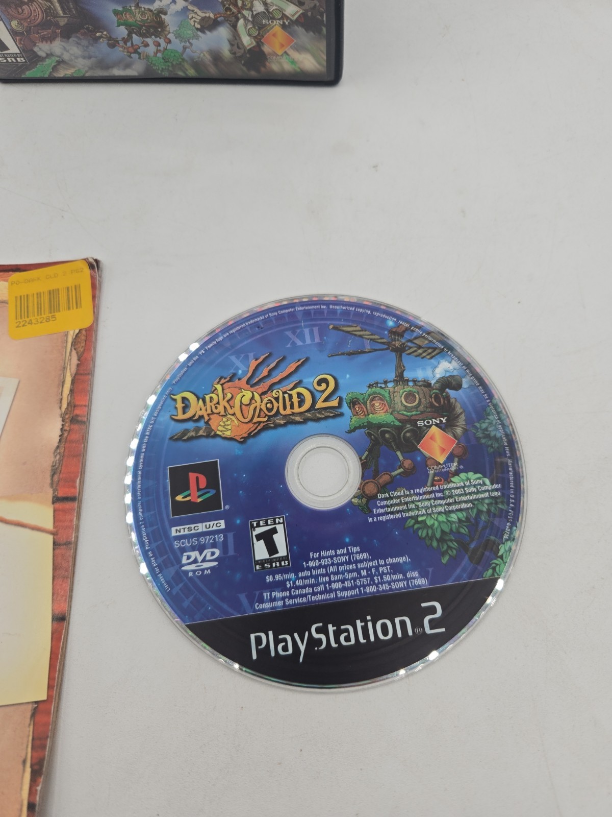 Dark Cloud 2 PS2 (Sony PlayStation 2, 2003) CIB Complete Tested Working
