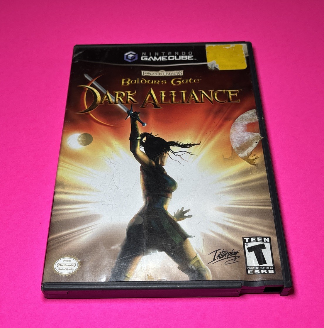 Baldur’s Gate: Dark Alliance (Nintendo GameCube, 2002) No Manual RARE Tested