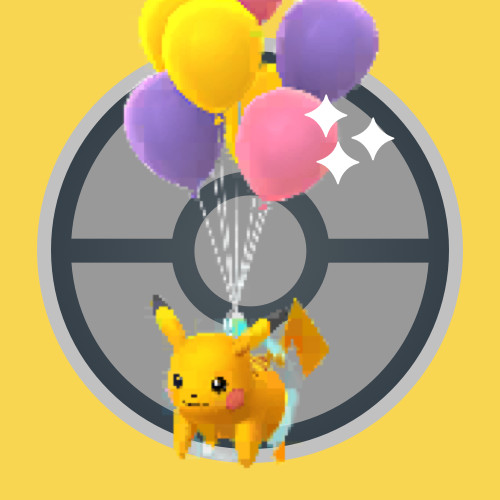 ✨Shiny Pikachu (Flying Purple Balloons Singapore) (#025) – Pokémon GO✨
