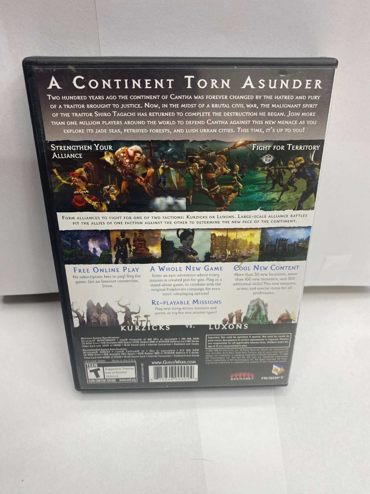 Guild Wars – Factions PC, 2006 NCSOFT DV7 PREOWNED