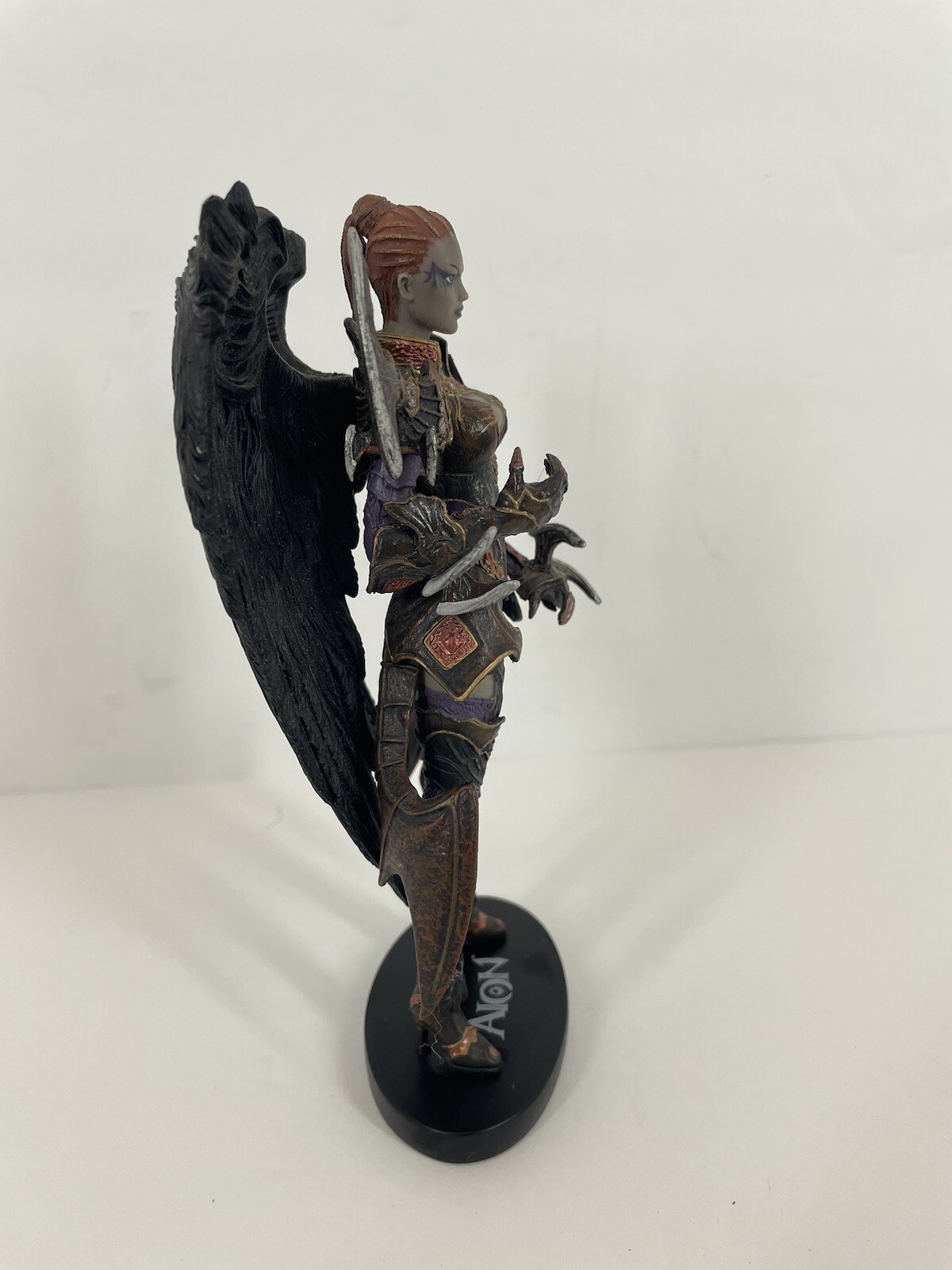 Avia Figure from Aion Limited Collectors Edition Winged Asmodian Daeva 6.25 Tall