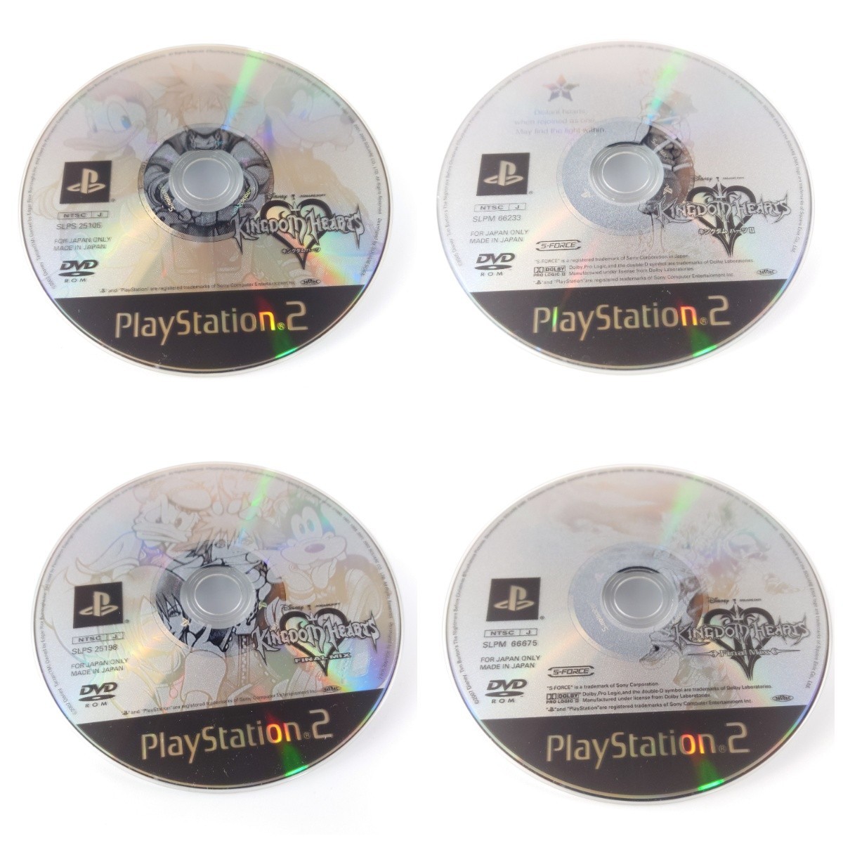 PS2 PS3 Kingdom Hearts II Final Mix HD 1.5 2.5 ReMix NTSC-J Japanese PlayStation