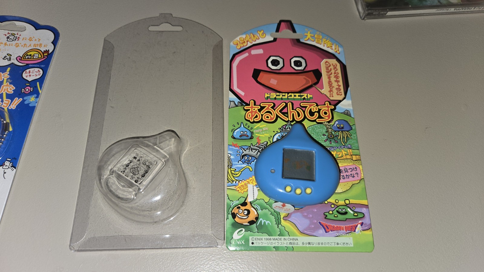 Dragon Quest Arukundesu Virtual Pet Slime Pedometer LCD LSI ENIX Japan