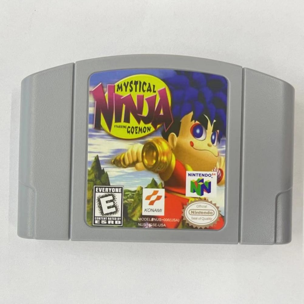 Mystical Ninja Starring Goemon – Nintendo 64 (N64) Highly collectible