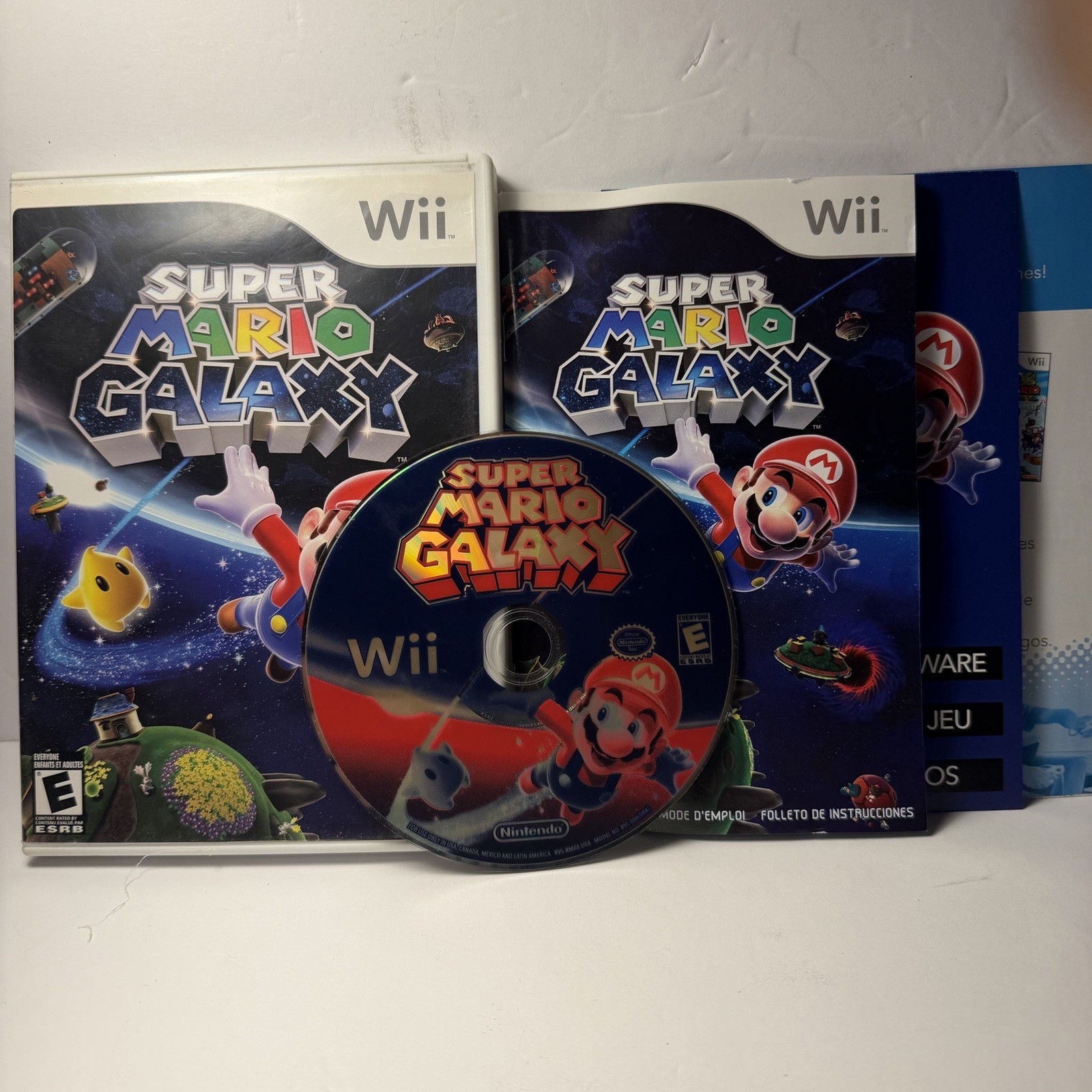 Super Mario Galaxy (Nintendo Wii, 2007) CIB Compete – TESTED