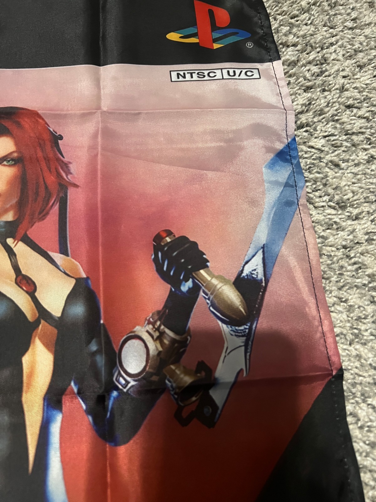Bloodrayne 2 PS2 Custom Wall Flag Tapestry 2 x 3 Ft, Playstation 2