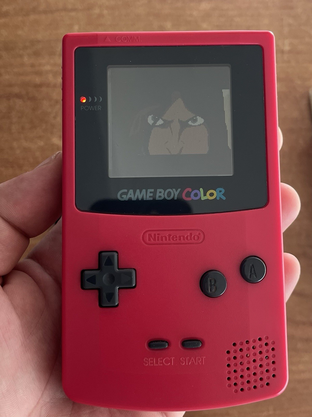 Nintendo Game Boy Color Berry CIB With Box + ITA Manual + Tarzan GBC Game