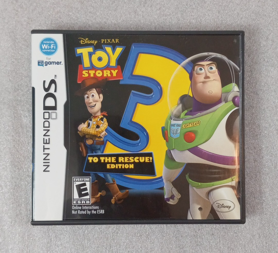 Toy Story 3 To The Rescue Edition Nintendo DS 2009 Complete in Case and Tested