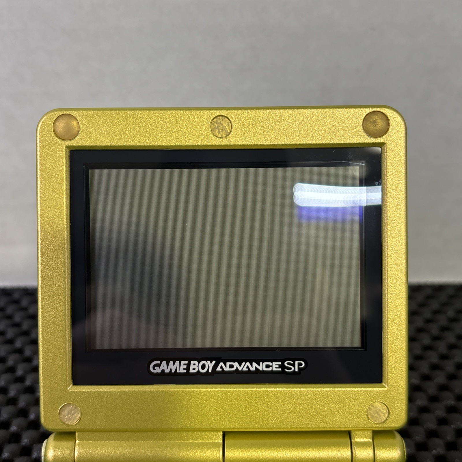 Nintendo Game Boy Advance SP Gold w/Tony Hawk’s Underground 2 OEM Charger